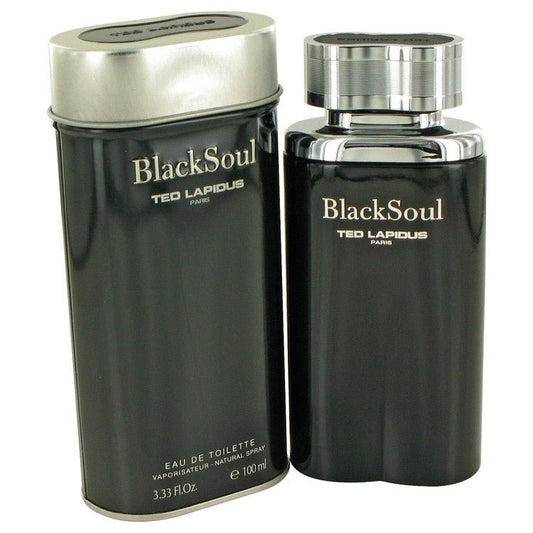 Black Soul by Ted Lapidus Eau De Toilette Spray for Men - Thesavour