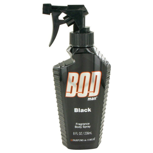 Bod Man Black by Parfums De Coeur Body Spray 8 oz for Men - Thesavour