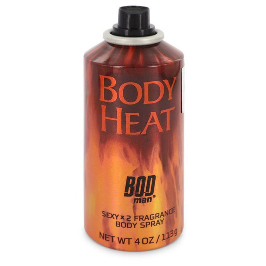 Bod Man Body Heat Sexy X2 by Parfums De Coeur Body Spray (Tester) 4 oz for Men - Thesavour