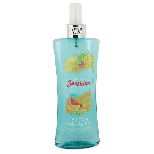 Body Fantasies Pure Sunshine by Parfums De Coeur Body Spray 8 oz for Women - Thesavour