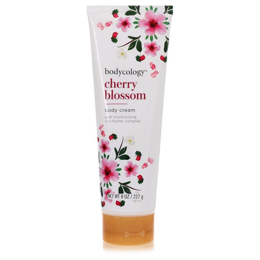 Bodycology Cherry Blossom by Bodycology Body Cream 8 oz for Women - Thesavour