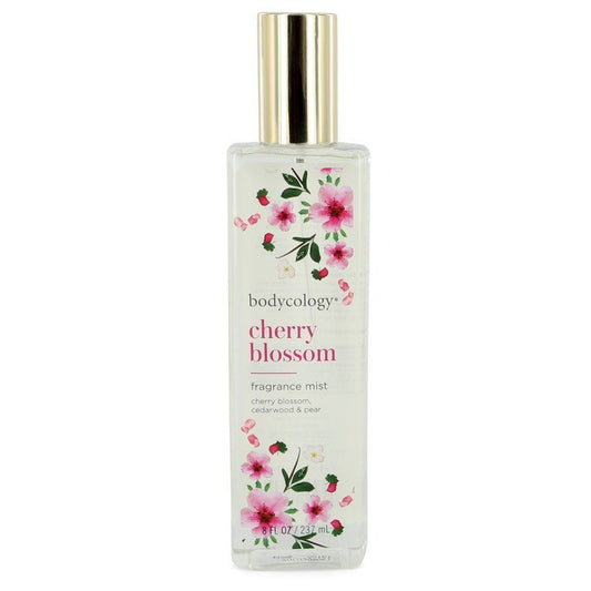 Bodycology Cherry Blossom Cedarwood and Pear by Bodycology Fragrance Mist Spray 8 oz for Women - Thesavour