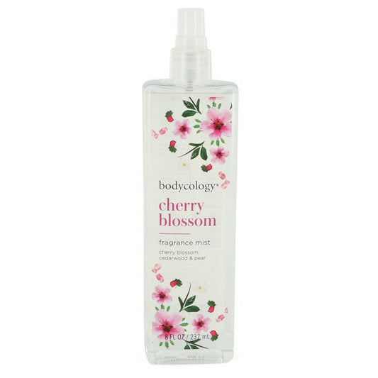 Bodycology Cherry Blossom Cedarwood and Pear by Bodycology Fragrance Mist Spray (Tester) 8 oz for Women - Thesavour