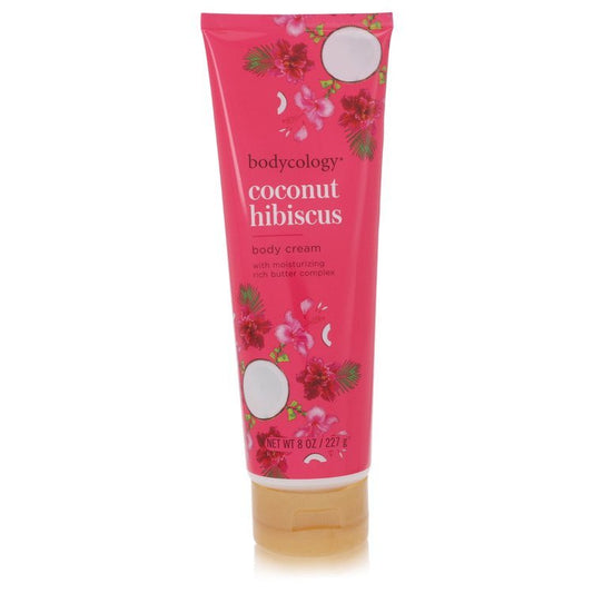 Bodycology Coconut Hibiscus by Bodycology Body Cream 8 oz for Women - Thesavour