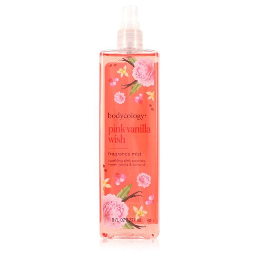 Bodycology Pink Vanilla Wish by Bodycology Fragrance Mist Spray 8 oz for Women - Thesavour