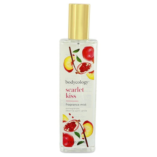 Bodycology Scarlet Kiss by Bodycology Fragrance Mist Spray 8 oz for Women - Thesavour