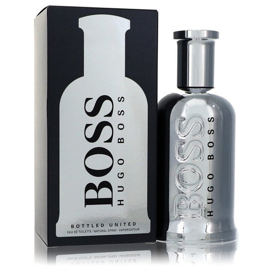 Boss Bottled United by Hugo Boss Eau De Toilette Spray 6.7 oz for Men - Thesavour
