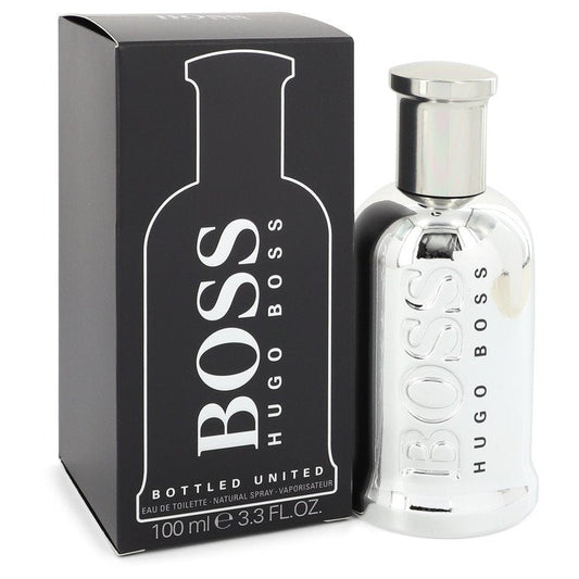 Boss Bottled United by Hugo Boss Eau De Toilette Spray (unboxed) 3.3 oz for Men - Thesavour