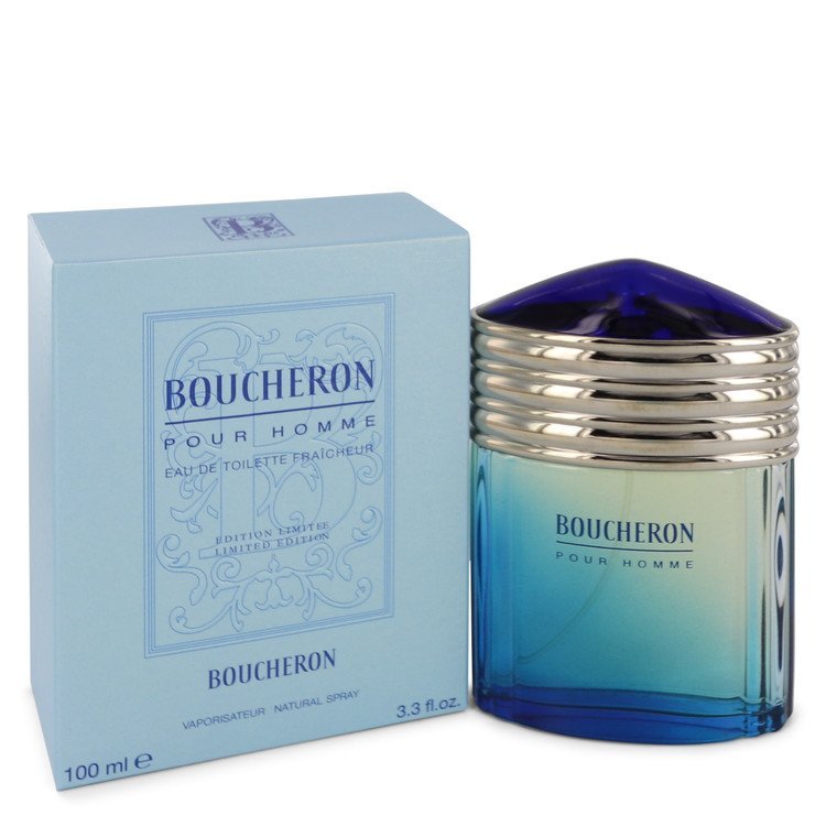 BOUCHERON by Boucheron Eau De Toilette Fraicheur Spray (Limited Edition) 3.4 oz for Men - Thesavour