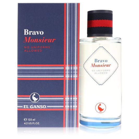 Bravo Monsieur by El Ganso Eau De Toilette Spray 4.2 oz for Men - Thesavour