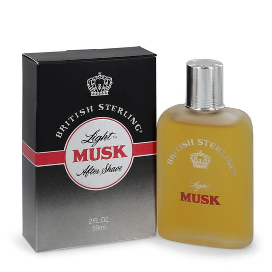 British Sterling Light Musk by Dana After Shave 2 oz for Men - Thesavour