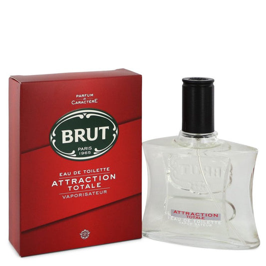 Brut Attraction Totale by Faberge Eau De Toilette Spray 3.4 oz for Men - Thesavour