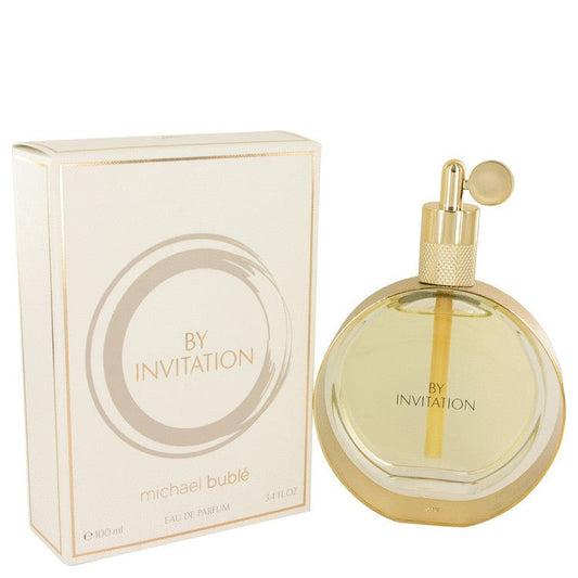By Invitation by Michael Buble Eau De Parfum Spray 3.4 oz for Women - Thesavour