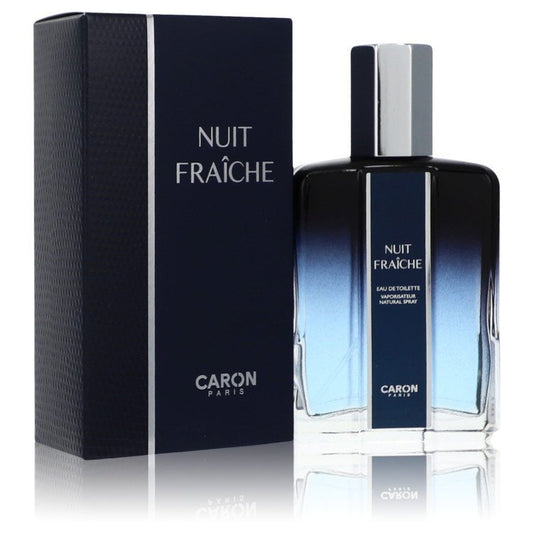Caron Nuit Fraiche by Caron Eau De Toilette Spray 2.5 oz for Men - Thesavour