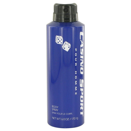 Casino Sport by Casino Perfumes Body Spray (No Cap) 6 oz for Men - Thesavour