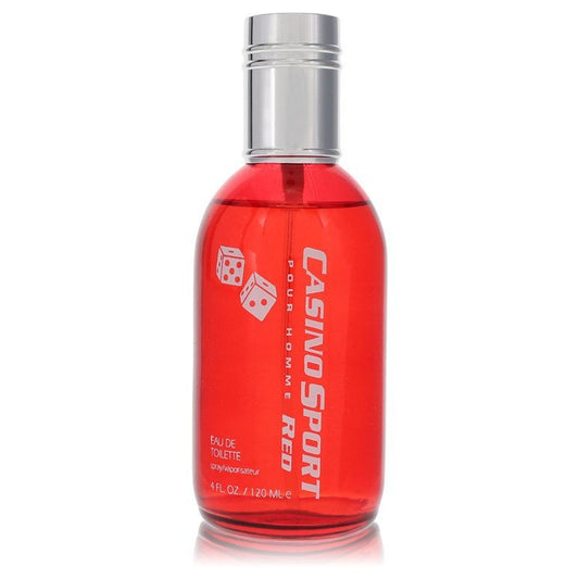 Casino Sport Red by Casino Perfumes Eau De Toilette Spray (unboxed) 4 oz for Men - Thesavour