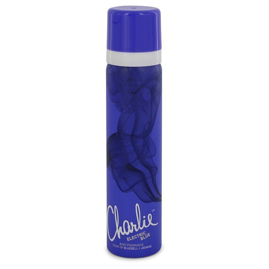 Charlie Electric Blue by Revlon Body Spray 2.5 oz for Women - Thesavour