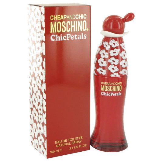 Cheap & Chic Petals by Moschino Eau De Toilette Spray 3.4 oz for Women - Thesavour