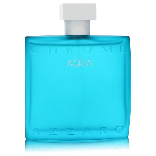 Chrome Aqua by Azzaro Eau De Toilette Spray (unboxed) 3.4 oz for Men - Thesavour
