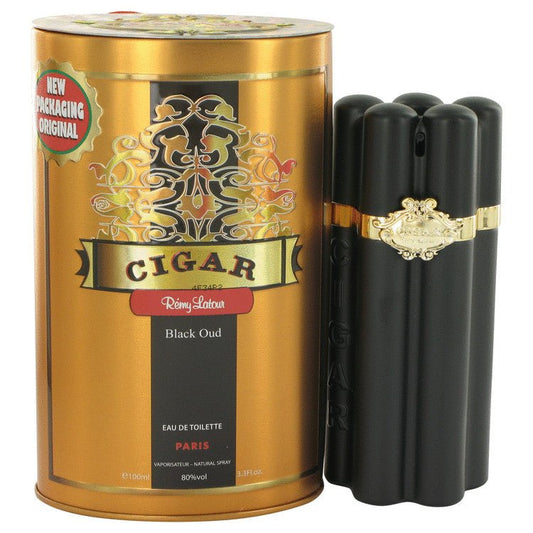 Cigar Black Oud by Remy Latour Eau De Toilette Spray 3.3 oz for Men - Thesavour