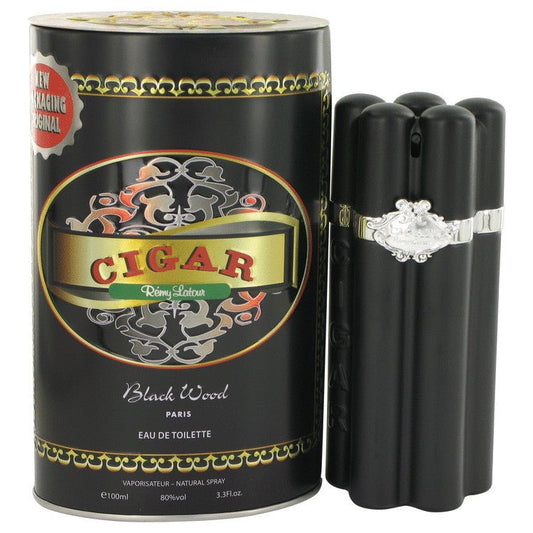 Cigar Black Wood by Remy Latour Eau De Toilette Spray 3.3 oz for Men - Thesavour