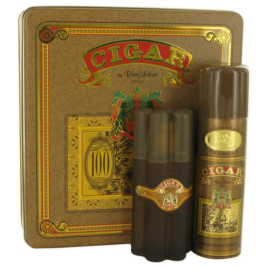 CIGAR by Remy Latour Gift Set -- 3.3 oz Eau De Toilette Spray + 6.6 oz Deodorant for Men - Thesavour
