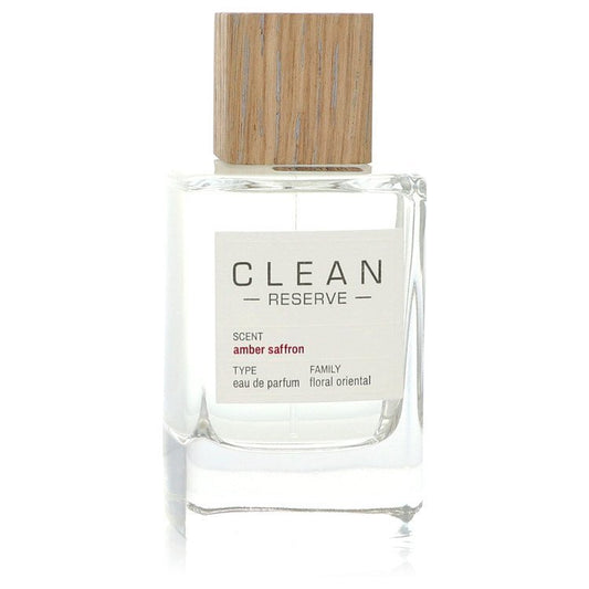 Clean Amber Saffron by Clean Eau De Parfum Spray (Tester) 3.4 oz for Women - Thesavour