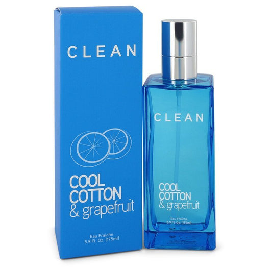 Clean Cool Cotton & Grapefruit by Clean Eau Fraiche Spray 5.9 oz for Women - Thesavour