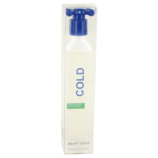 COLD by Benetton Eau De Toilette Spray (Unisex) 3.4 oz for Men - Thesavour
