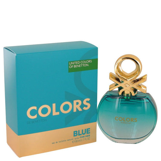 Colors De Benetton Blue by Benetton Eau De Toilette Spray 2.7 oz for Women - Thesavour