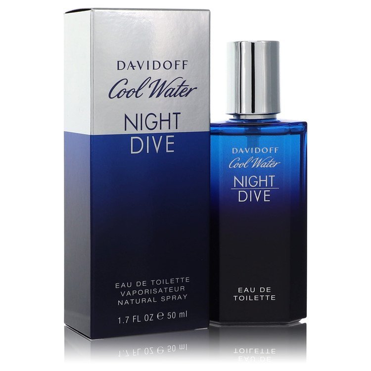 Cool Water Night Dive by Davidoff Eau De Toilette Spray 1.7 oz for Men - Thesavour