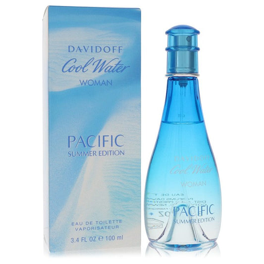 Cool Water Pacific Summer by Davidoff Eau De Toilette Spray 3.4 oz for Women - Thesavour