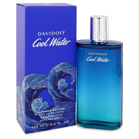 Cool Water Summer Edition by Davidoff Eau De Toilette Spray (2019) 4.2 oz for Men - Thesavour