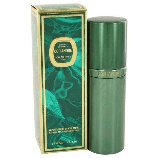 CORIANDRE by Jean Couturier Parfum De Toilette Spray (Metal Case) 3.4 oz for Women - Thesavour