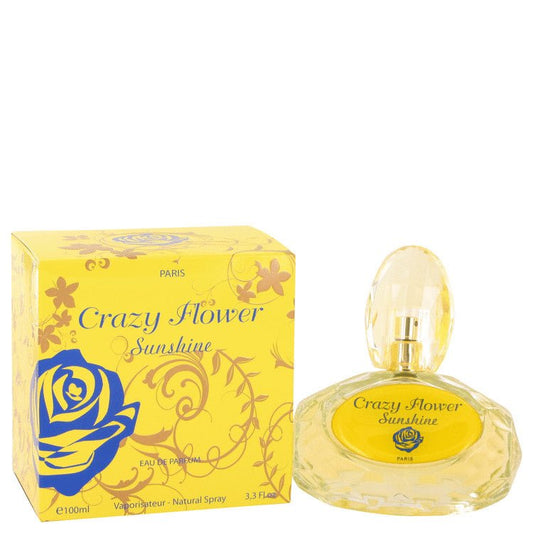 Crazy Flower Sunshine by YZY Perfume Eau De Parfum Spray 3.3 oz for Women - Thesavour