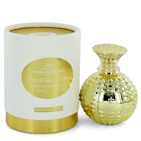Cristal D'or by Marina De Bourbon Eau De Parfum Spray 3.4 oz for Women - Thesavour