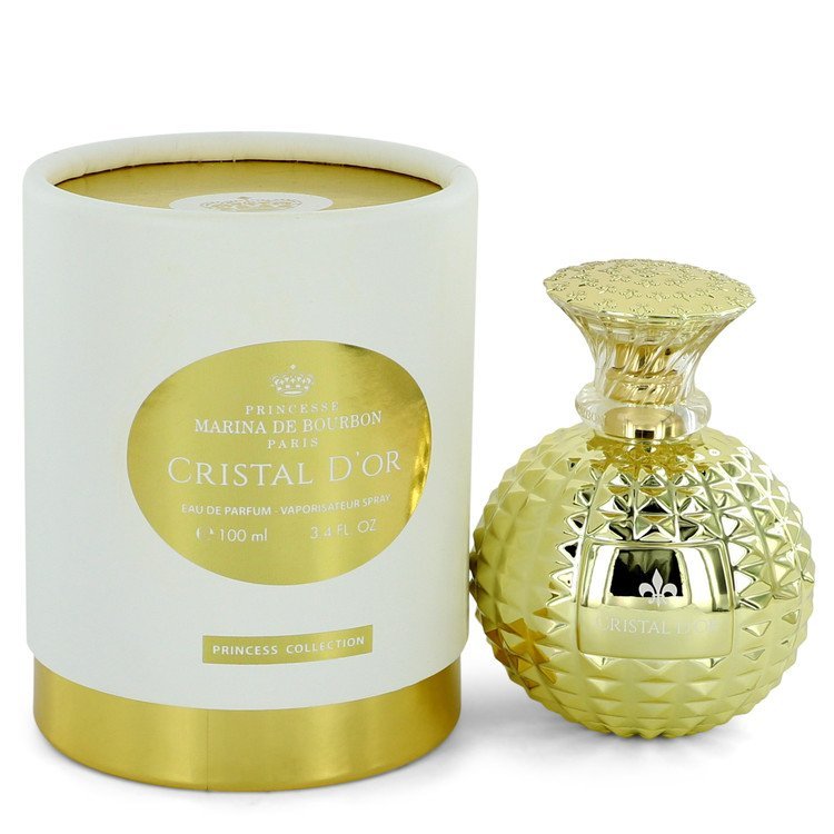 Cristal D'or by Marina De Bourbon Eau De Parfum Spray 3.4 oz for Women - Thesavour