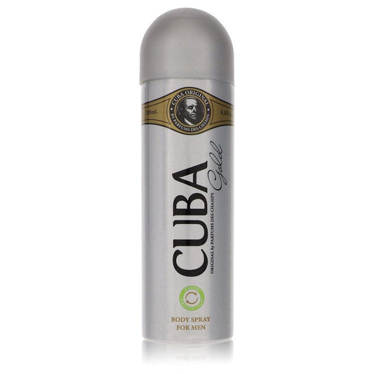 Cuba Gold by Fragluxe Body Spray (Tester) 6.7 oz for Men - Thesavour