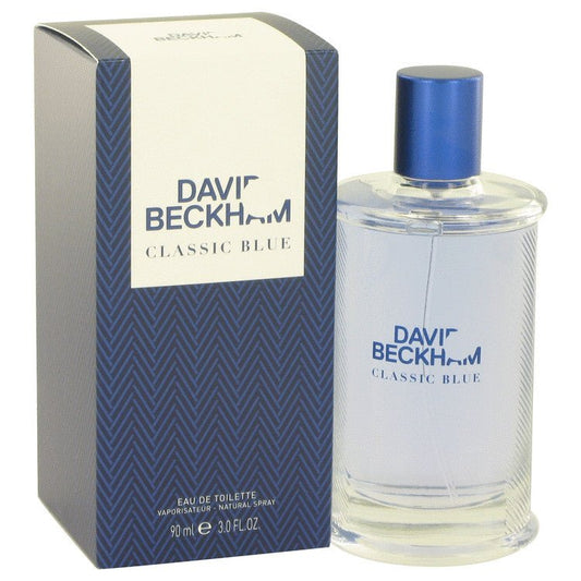 David Beckham Classic Blue by David Beckham Eau De Toilette Spray 3 oz for Men - Thesavour