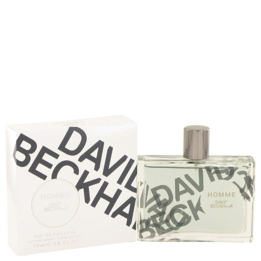 David Beckham Homme by David Beckham Eau De Toilette Spray 2.5 oz for Men - Thesavour