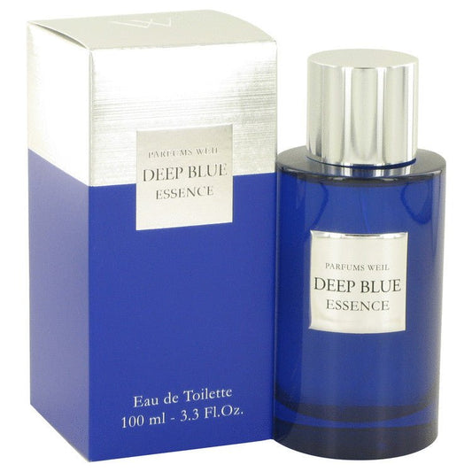 Deep Blue Essence by Weil Eau De Toilette Spray 3.3 oz for Men - Thesavour