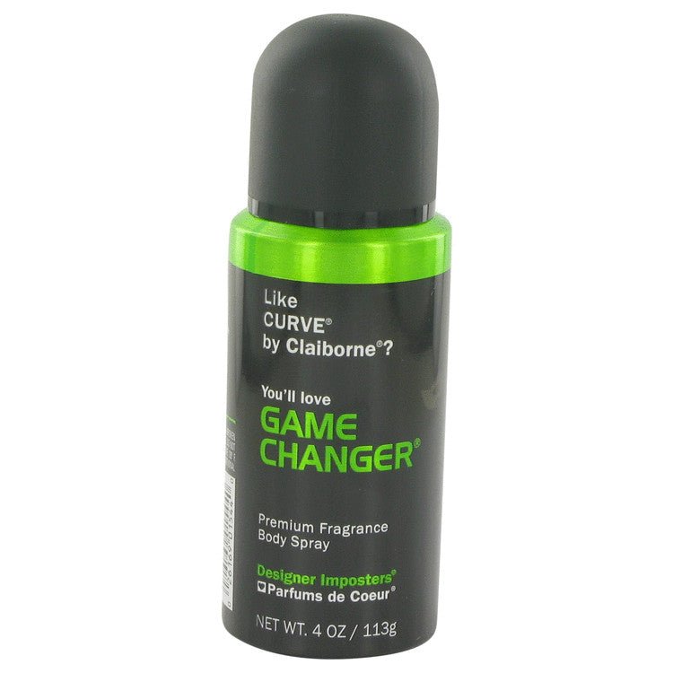 Designer Imposters Game Changer by Parfums De Coeur Body Spray 4 oz for Men - Thesavour