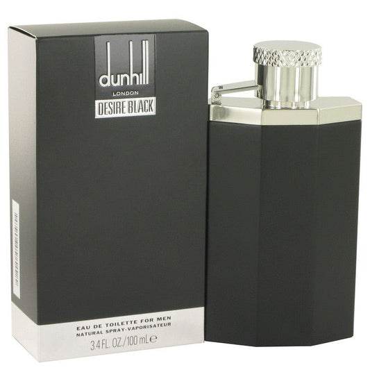 Desire Black London by Alfred Dunhill Eau De Toilette Spray 3.4 oz for Men - Thesavour
