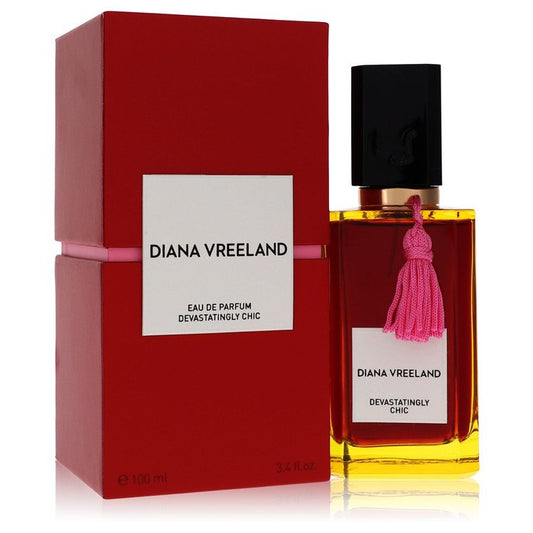 Diana Vreeland Devastatingly Chic by Diana Vreeland Eau De Parfum Spray 3.4 oz for Women - Thesavour
