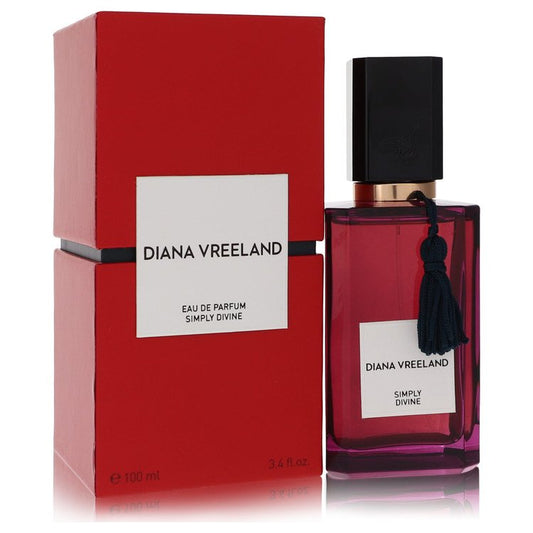 Diana Vreeland Simply Divine by Diana Vreeland Eau De Parfum Spray 3.4 oz for Women - Thesavour