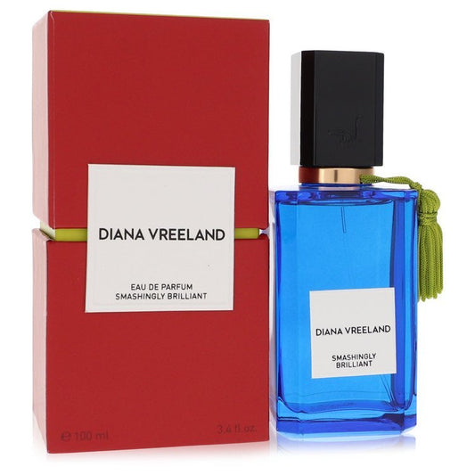 Diana Vreeland Smashingly Brilliant by Diana Vreeland Eau De Parfum Spray (Unisex) 3.4 oz for Men - Thesavour