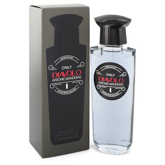 Diavolo Only by Antonio Banderas Eau De Toilette Spray 3.4 oz for Men - Thesavour