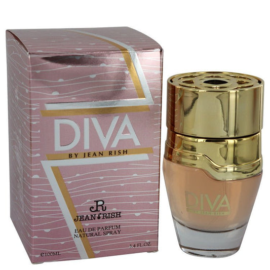 Diva By Jean Rish by Jean Rish Eau De Parfum Spray 3.4 oz for Women - Thesavour
