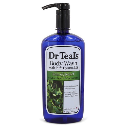 Dr Teal's Body Wash With Pure Epsom Salt by Dr Teal's Body Wash with pure epsom salt with eucalyptus & Spearmint 24 oz for Women - Thesavour