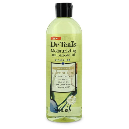 Dr Teal's Moisturizing Bath & Body Oil by Dr Teal's Nourishing Coconut Oil with Essensial Oils, Jojoba Oil, Sweet Almond Oil and Cocoa Butter 8.8 oz for Women - Thesavour